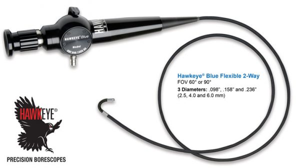 Hawkeye® Blue Flexible Borescopes (2.5 – 6.0 mm dia) | Gradient Lens ...